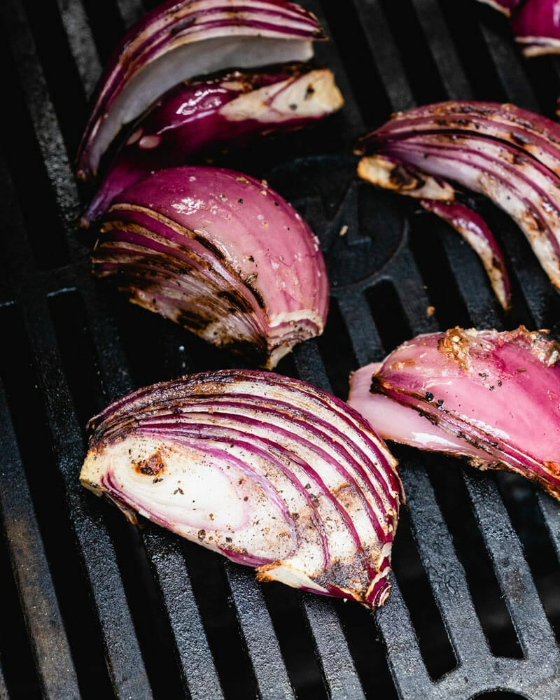 Grilled onions
