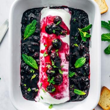 Blueberry goat cheese