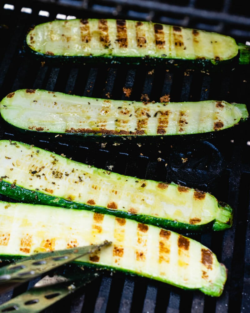 How to grill zucchini