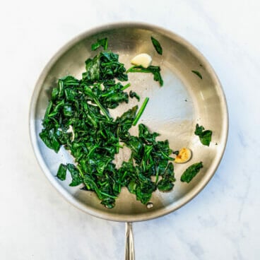 Sauteed spinach